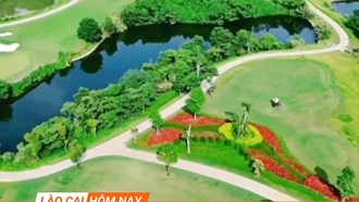 Một góc sân Golf Lào Cai