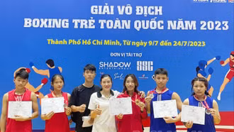 Vận động viên Lào Cai giành 3 Huy chương Vàng tại Giải vô địch Boxing trẻ toàn quốc