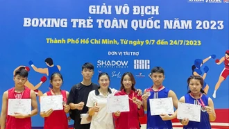 Vận động viên Lào Cai giành 3 Huy chương Vàng tại Giải vô địch Boxing trẻ toàn quốc