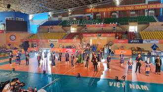 Tổng duyệt Lễ bế mạc Giải Bóng chuyền nữ quốc tế VTV Cup Ferroli 2023