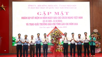 Thư cảm ơn của Báo Lào Cai nhân kỷ niệm 99 năm Ngày Báo chí Cách mạng Việt Nam