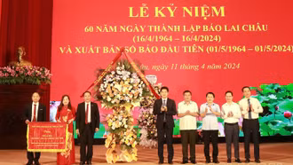 Báo Lai Châu kỷ niệm 60 năm ngày thành lập và xuất bản số báo đầu tiên