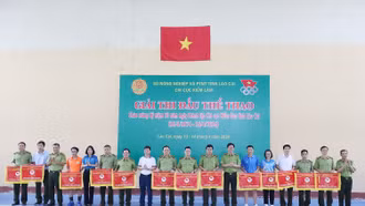 188 vận động viên tham gia giải thể thao kỷ niệm 50 năm ngày thành lập Chi cục Kiểm lâm tỉnh