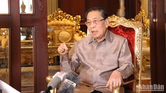 Đồng chí Nguyễn Phú Trọng để lại nhiều bài học quý báu đối với Đảng, Nhà nước Lào