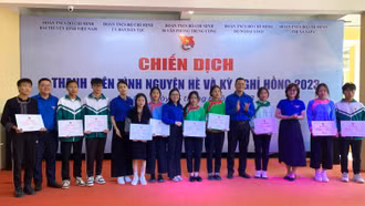 Ra quân Chiến dịch tình nguyện Hè và Kỳ nghỉ hồng năm 2023