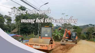 Những nghị quyết mang hơi thở cuộc sống