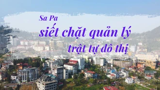 Sa Pa siết chặt quản lý trật tự đô thị