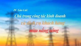 PC Lào Cai: Chú trọng công tác kinh doanh và dịch vụ khách hàng mùa nắng nóng