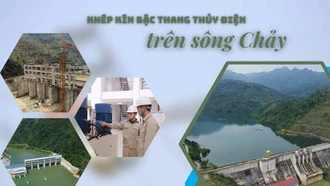 Khép kín bậc thang thủy điện trên sông Chảy