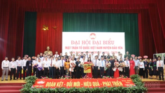 Đại hội đại biểu MTTQ Việt Nam huyện Bảo Yên lần thứ XIV, nhiệm kỳ 2024 - 2029 thành công tốt đẹp