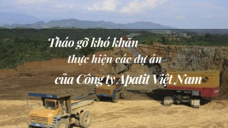 Tháo gỡ khó khăn thực hiện các dự án của Công ty Apatit Việt Nam