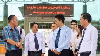 Đoàn đại biểu Sở Giao thông vận tải tỉnh Vân Nam (Trung quốc) khảo sát một số dự án kết nối hạ tầng qua biên giới