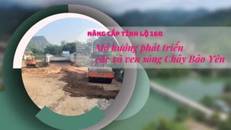 Mở hướng phát triển các xã ven sông Chảy Bảo Yên