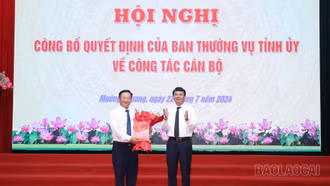 Đồng chí Giàng Seo Vần giữ chức vụ Bí thư Huyện ủy Mường Khương
