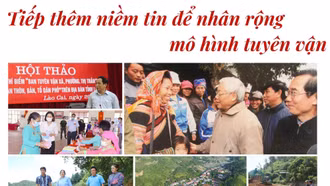 Tiếp thêm niềm tin để nhân rộng mô hình tuyên vận