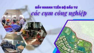 Đẩy nhanh tiến độ đầu tư các cụm công nghiệp