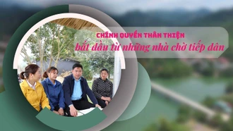 Chính quyền thân thiện bắt đầu từ những nhà chờ tiếp công dân