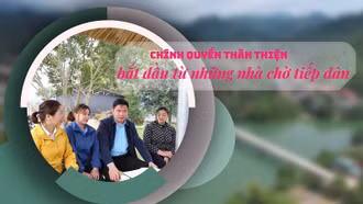 Chính quyền thân thiện bắt đầu từ những nhà chờ tiếp công dân