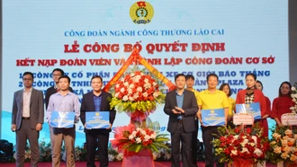 Thành lập mới 6 công đoàn cơ sở doanh nghiệp khu vực ngoài nhà nước