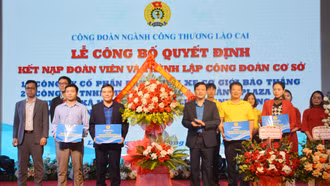 Thành lập mới 6 công đoàn cơ sở doanh nghiệp khu vực ngoài nhà nước