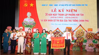 Phường Kim Tân kỷ niệm 30 năm ngày thành lập