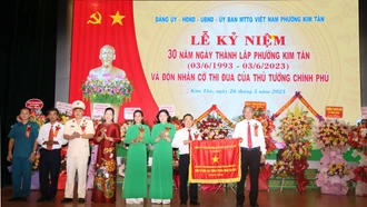 Phường Kim Tân kỷ niệm 30 năm ngày thành lập