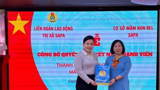 Phấn đấu kết nạp mới 1.000 đoàn viên công đoàn nhân kỷ niệm 95 năm ngày thành lập Công đoàn Việt Nam