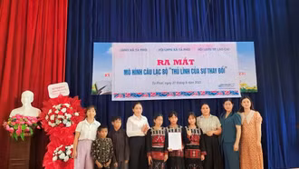 Thành lập Câu lạc bộ "Thủ lĩnh của sự thay đổi" thôn Láo Lý