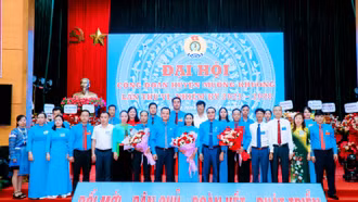 Đại hội Công đoàn huyện Mường Khương lần thứ VI, nhiệm kỳ 2023 - 2028 thành công tốt đẹp