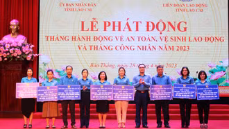 Tháng Công nhân 2023: "Kết nối công nhân và xây dựng tổ chức"