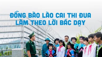 Đồng bào Lào Cai thi đua làm theo lời Bác dạy