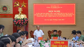 9 ý kiến tham gia đóng góp đối với các dự án luật do Bộ Công an chủ trì soạn thảo