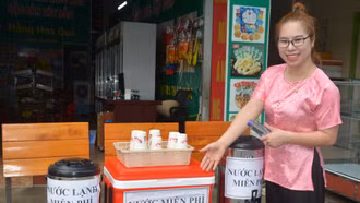 Tiệm nước "0 đồng"