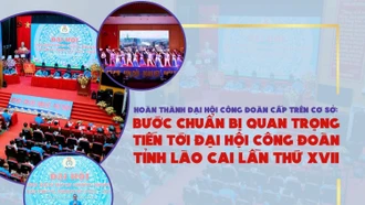 Hoàn thành đại hội công đoàn cấp trên cơ sở: Bước chuẩn bị quan trọng tiến tới Đại hội Công đoàn tỉnh Lào Cai lần thứ XVII