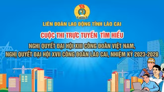 Triển khai cuộc thi trực tuyến tìm hiểu nghị quyết đại hội công đoàn các cấp