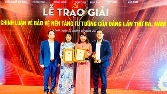 Lào Cai có 2 tác phẩm đạt giải Khuyến khích Cuộc thi Chính luận về bảo vệ nền tảng tư tưởng của Đảng lần thứ 3