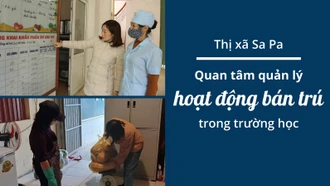 Thị xã Sa Pa: Quan tâm quản lý hoạt động bán trú trong trường học