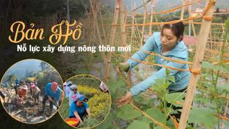 Bản Hồ nỗ lực xây dựng nông thôn mới