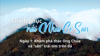 Ngày 1: Khám phá thác Ong Chúa và “săn” trái tim trên đá