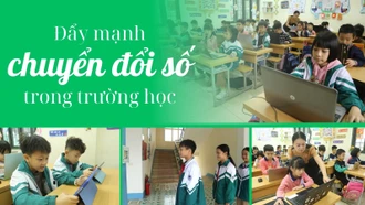 Đẩy mạnh chuyển đổi số trong trường học