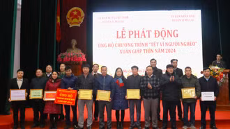 Huyện Si Ma Cai phát động ủng hộ chương trình “Tết vì người nghèo - Xuân Giáp Thìn năm 2024