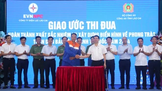 Xây dựng Công ty Điện lực Lào Cai điển hình về phong trào Toàn dân bảo vệ an ninh Tổ quốc