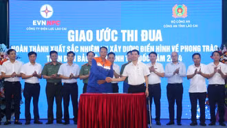 Xây dựng Công ty Điện lực Lào Cai điển hình về phong trào Toàn dân bảo vệ an ninh Tổ quốc