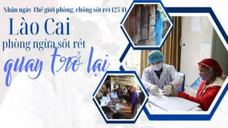 Lào Cai phòng ngừa sốt rét quay trở lại