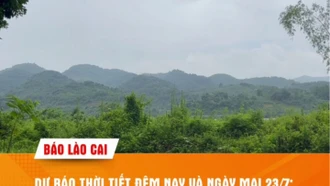 Dự báo thời tiết đêm nay và ngày mai (23/7): Các địa phương đề phòng có mưa lớn
