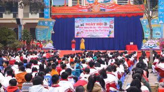 Trường Tiểu học Bắc Lệnh tổ chức ngày hội “Mùa đông ấm áp yêu thương”