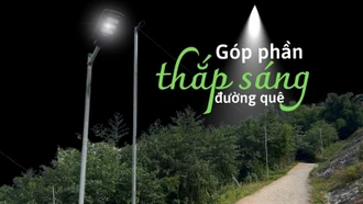 Góp phần thắp sáng đường quê