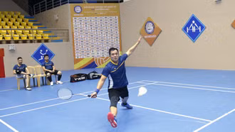 Gần 100 vận động viên tham gia Giải vô địch Cầu lông tỉnh Lào Cai mở rộng tranh “Cúp Ba Sao” năm 2023