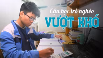 Cậu học trò nghèo vượt khó