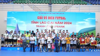 FC Phủi vô địch Giải Vô địch Futsal tỉnh Lào Cai tranh cúp LPBank năm 2024